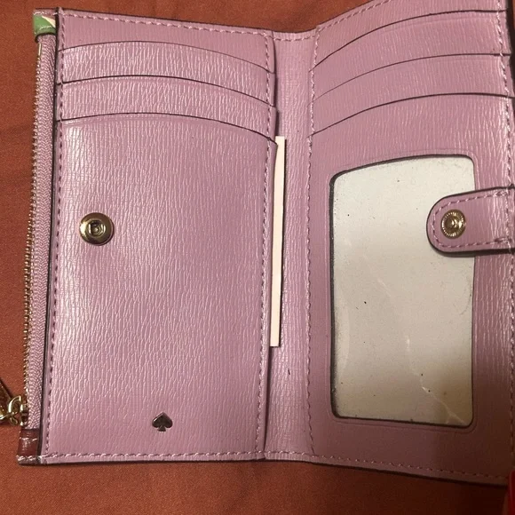 Kate Spade Multicolor Floral Wallet - Purple, Yellow, Green - Picture 3 of 6